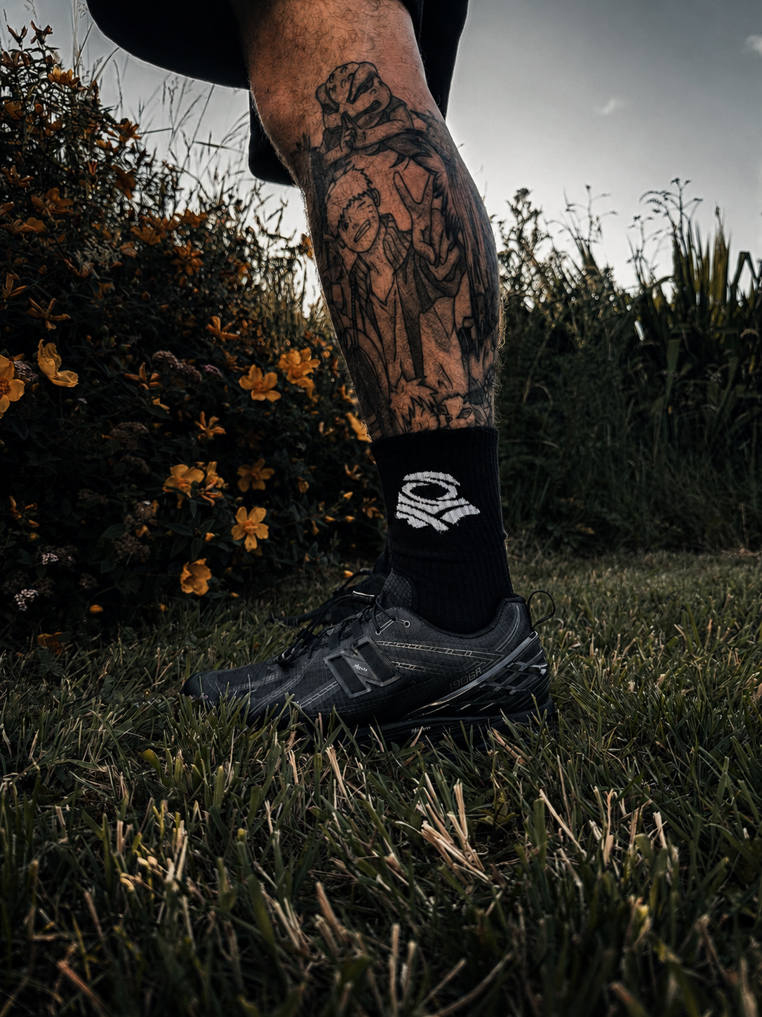 Crew Socks (1 Pair Black)